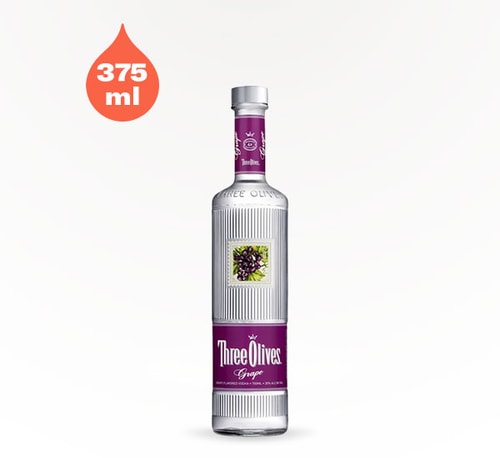 Three Olives Grape Vodka 375ml (Bottle)