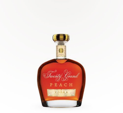 Twenty Grand Peach Vodka With Cognac 750ml (Bottle)