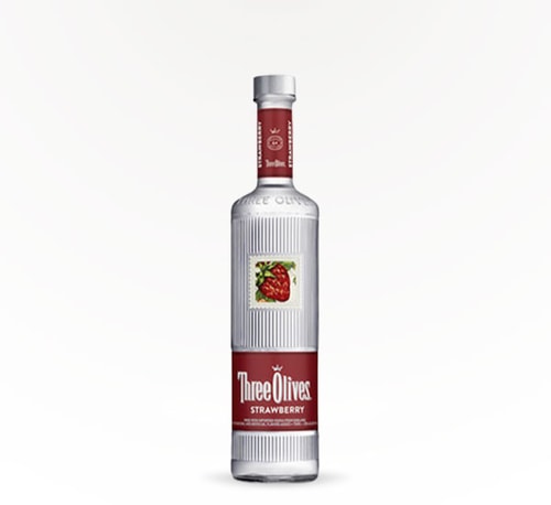 Three Olives Strawberry Vodka 750ml (Bottle)