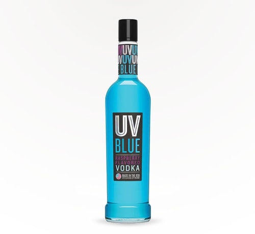 UV Vodka Blue Raspberry Vodka 1L Bottle