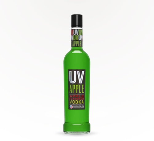 UV Vodka Apple Vodka 750ml Bottle