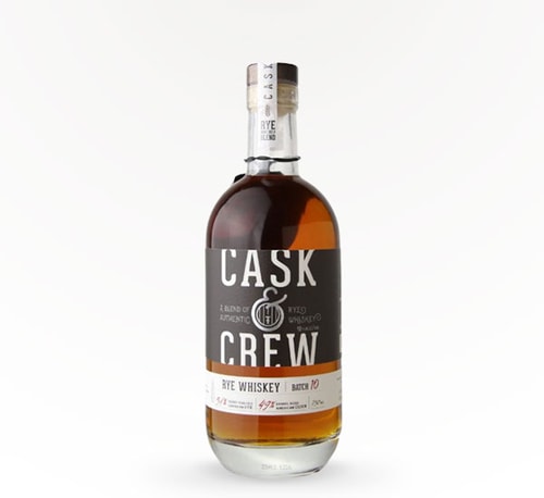 Cask and Crew Rye Whiskey 750ml (Bottle)