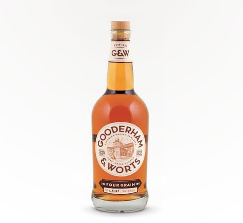 Gooderham and Worts Four Grain Canadian Whisky 750ml (Bottle)