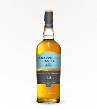 Knappogue Castle Whiskey 12 Year Single Malt Irish Whiskey 750ml (Bottle)