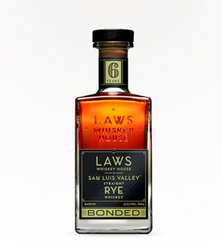 Laws Whiskey House San Luis Valley Rye Whiskey 750ml (Bottle)
