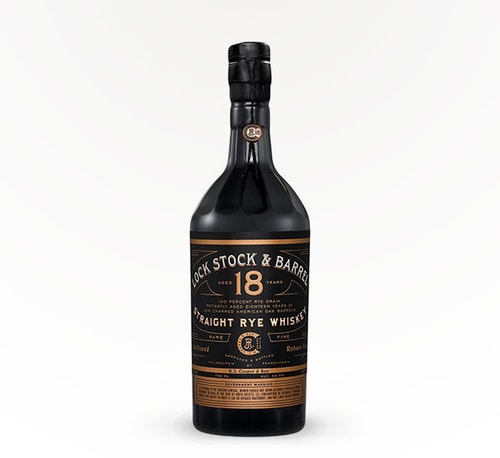 Lock Stock and Barrel 18 Year Straight Rye Whiskey 750ml (Bottle)