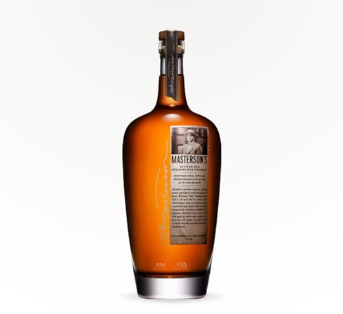 Masterson's 10 Year American Oak Barrel Aged Rye Whiskey 750ml (Bottle)
