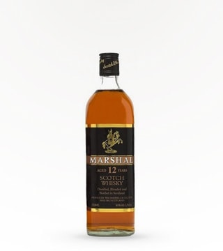Marshal Black 12 Year Scotch Whisky Blended Scotch 750 ml