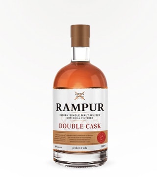 Rampur Double Cask Single Malt Indian Whisky 750ml (Bottle)