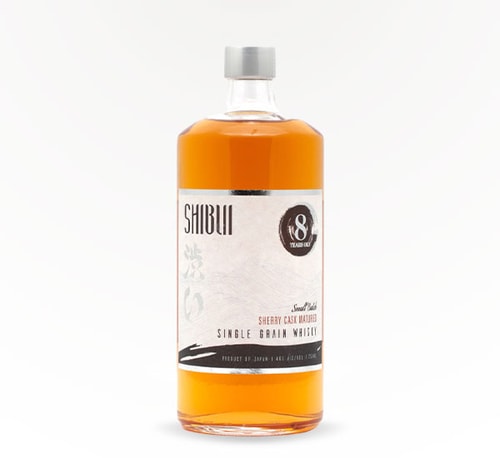 Shibui 8 Year Small Batch Sherry Cask Single Grain Japanese Whisky 750ml (Bottle)