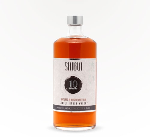 Shibui 10 Year Virgin Oak Single Grain Japanese Whisky 750ml (Bottle)