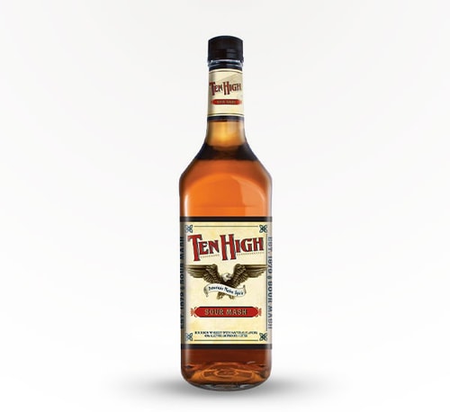 Ten High Sour Mash Bourbon Whiskey 1L (Bottle)