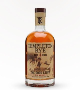 Templeton 4 Year The Good Stuff Rye Whiskey 375ml (Bottle)