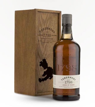 Tobermory 15 Yr Unfiltered Single Malt Scotch 750 ml