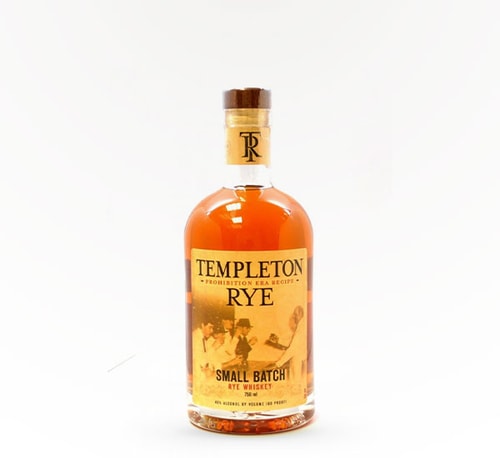 Templeton Small Batch Rye Whiskey 750ml Bottle