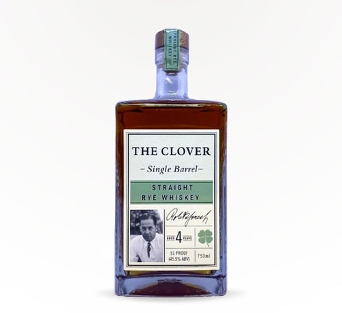 The Clover 4 Year Single Barrel Rye 750ml (Bottle)