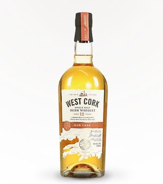 West Cork Distillers 12 yr. Irish Whiskey - Rum Cask Finish Irish Whiskey 750 ml