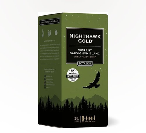Bota Box Nighthawk Gold Vibrant Savignon Blanc 3L (Box)