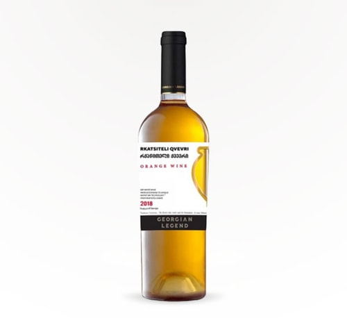 Georgian Legend Rkatsiteli Qvevri Kakheitan Technology Orange Wine 750ml Bottle