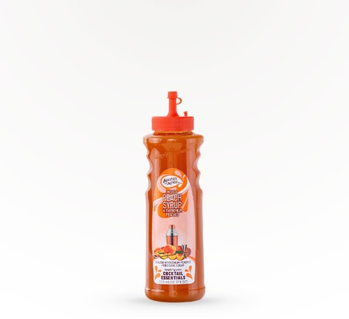 Master Of Mixes Peach Syrup 375ml Bottle
