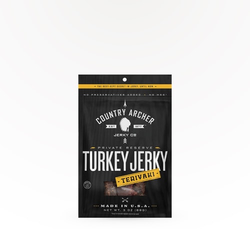 Country Archer Beef Jerky All Natural Teriyaki 3 oz