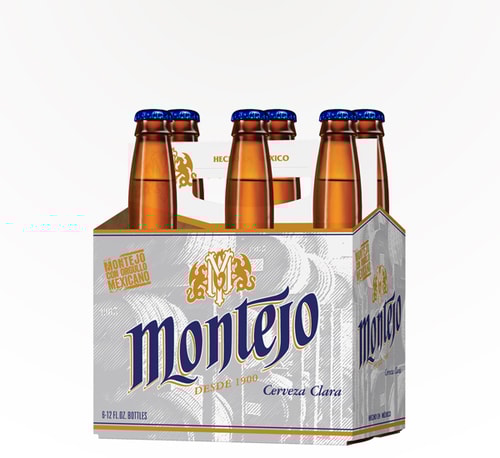 Montejo Cerveza Clara 6 Bottles (12oz)