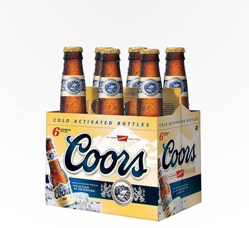 Coors Banquet 6 Bottles 12oz