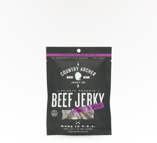 Country Archer Beef Jerky All Natural Sweet and Spicy 3 oz