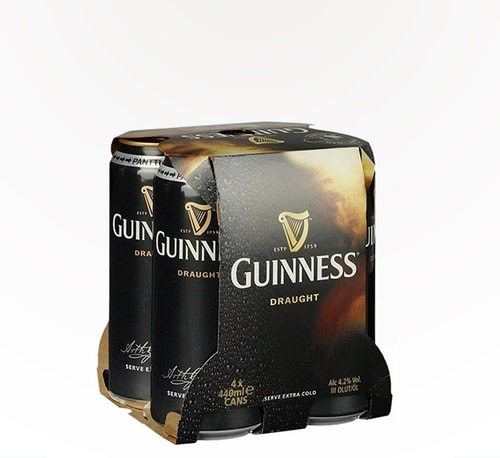 Guinness Draught Stout 4 Bottles 11.2oz