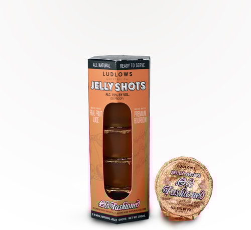 Ludlows Jelly Shots Old Fashioned 5 Pack