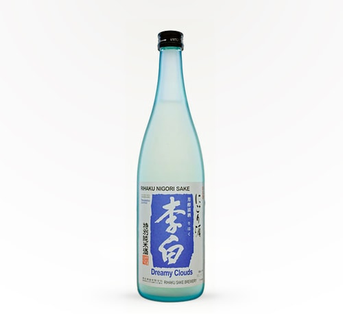 Rihaku Nigori Dreamy Clouds Unfiltered Sake 720oz (Bottle)