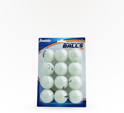 Game On! Ping Pong Balls 12 Pack