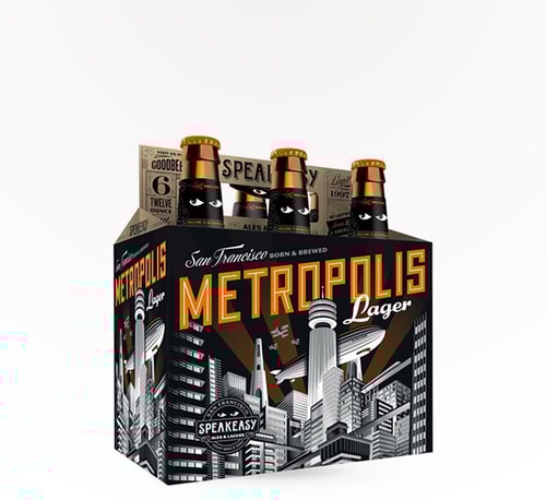 Speakeasy Ales and Lagers Metropolis Lager 6 Bottles (12oz)