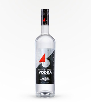 Forty Degrees Russian Vodka 750 ml