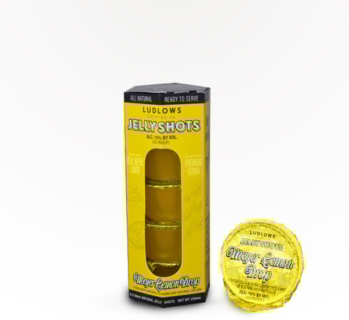 Ludlows Jelly Shots Meyer Lemon Drop 5 Pack