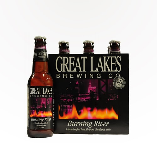 Great Lakes Brewing Burning River Ale 6 Bottles (12oz)