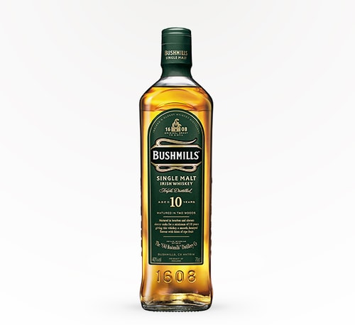 Bushmills 10 Year Single Malt Irish Whiskey 750ml (Bottle)