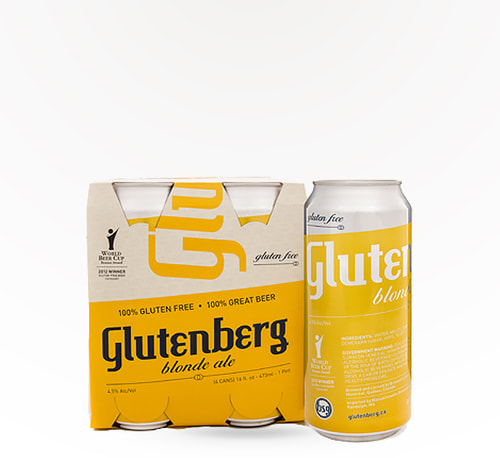 Glutenberg Gluten Free Blonde Ale 4 Pack (16oz)