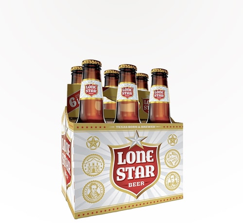 Lone Star Beer 6 Bottles (12oz)
