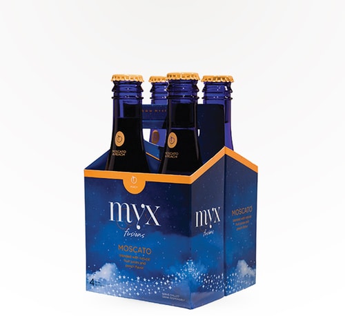 Myx Peach Moscato 4 Bottles (12oz)