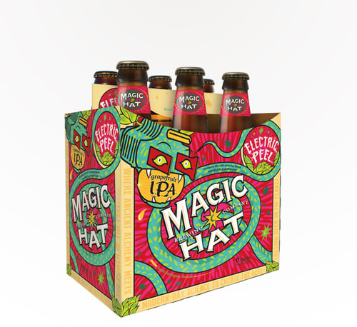 Magic Hat Brewing Electric Peel Grapefruit IPA 6 Bottles (12oz)