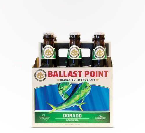 Ballast Point Brewing Dorado Double IPA 6 Bottles (12oz)