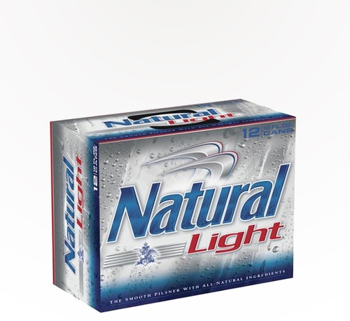 Natural Light American Light Lager 12 Cans (12oz)
