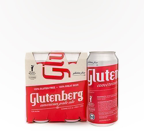 Glutenberg Gluten Free Pale Ale 4 Pack (16oz)