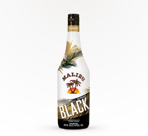Malibu Black Rum 750ml (Bottle)