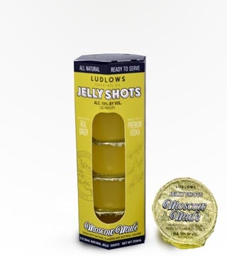 Ludlows Jelly Shots Moscow Mule 5 Pack