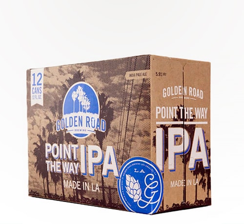 Golden Road Brewing Point the Way IPA 12 Cans 12oz